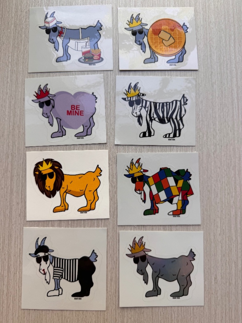 GOAT STICKER SET